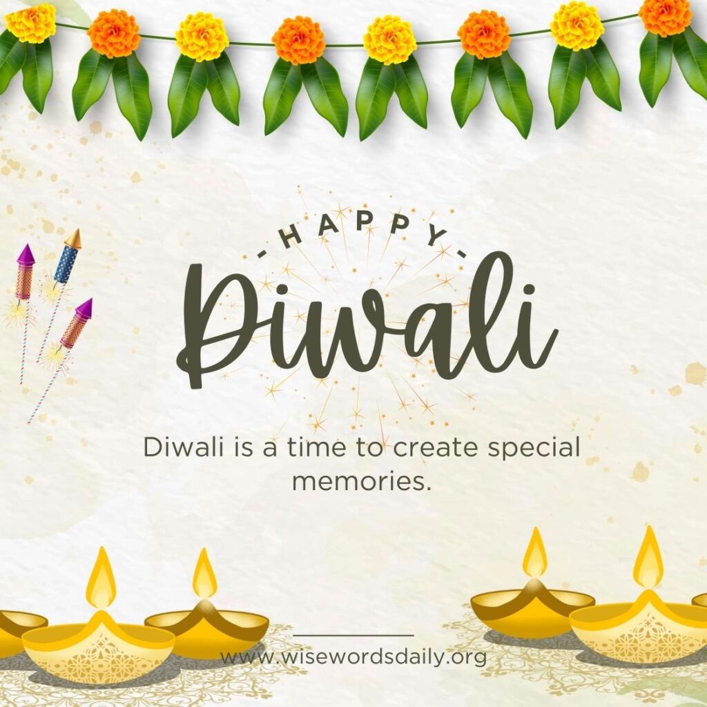 Diwali is a time to create special memories